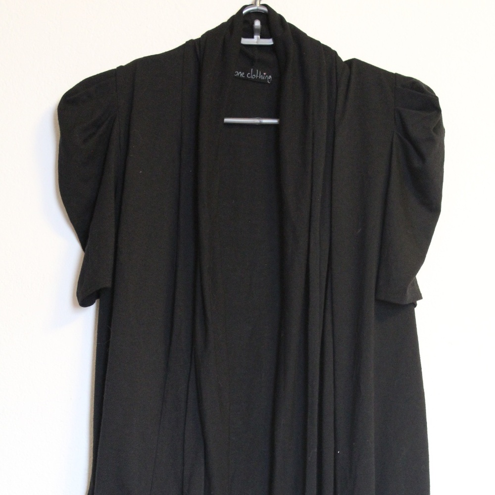 Black Dress Cardigan